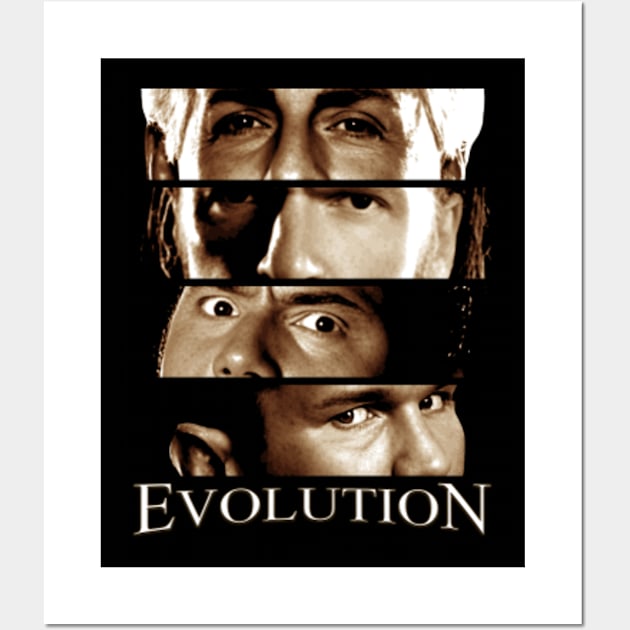 Evolution Wall Art by RetroVania